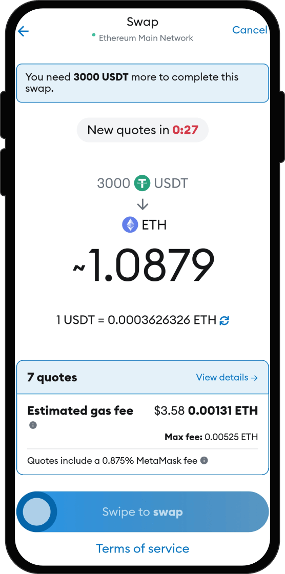 Swap Your USDT for Pharos